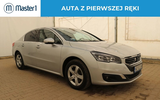 Peugeot 508 cena 49850 przebieg: 53468, rok produkcji 2018 z Złocieniec małe 191